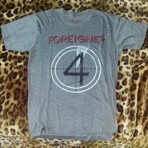 Reign Foreigner Graphic Dark Heather Gray Tee